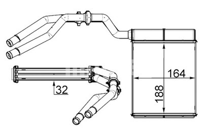 MAHLE CALENTADOR FORD GALAXY II GALAXY MK II MONDEO IV S-MAX 1.6-2.5  