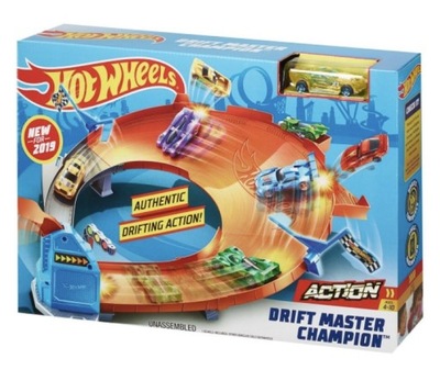Hot Wheels Action Tor do driftu GBF84 Drift Master Champion