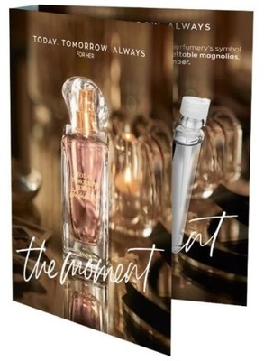 AVON TTA The Moment Woda perfumowana dla Niej ulotka z próbką tester próbki