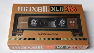 Maxell XLII 46 1985r. Japan 1szt,