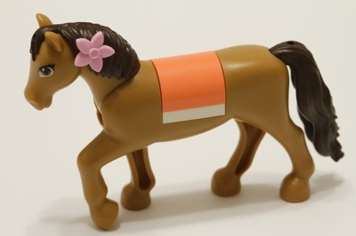 Lego koń konik beżowy