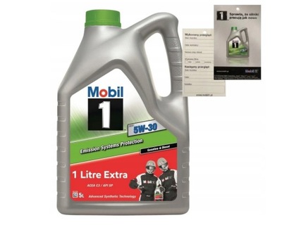 OLEJ MOBIL 1 ESP 504.00 507.00 5W30 5L