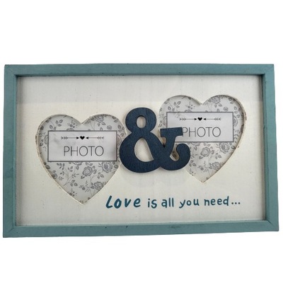 FOTO RAMKA 'LOVE IS ALL YOU NEED'