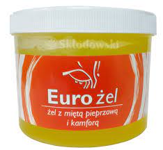 Over Euro Żel 450g do wymion krów mięta kamfora