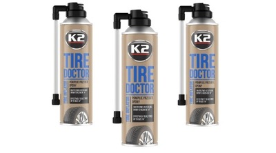 K2 TIRE DOKTOR 400ML КОЛЕСО ЗАПАСНОЕ W SPRAYU