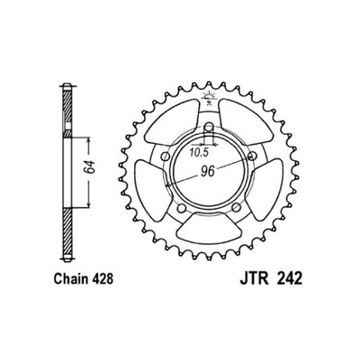 KRUMPLIARATIS GALINĖ JT JTR242,53 