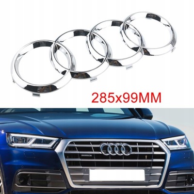 ZAKRZYWIONE EMBLEMA AUDI A7 Q3 202*71 MM  