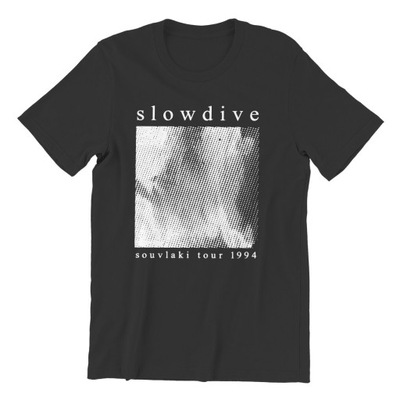 Y2K aplikacji Slowdive T KOSZULKA T-Shirt, S