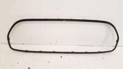 Mini f55 f56 f57 lift lci рамка молдинг решітка бампера перед shadow фото №1