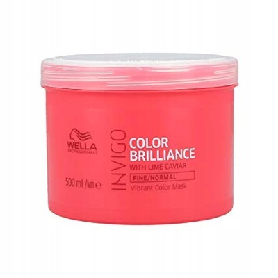 Wella Invigo Brilliance Maska włosy cienkie 500ml