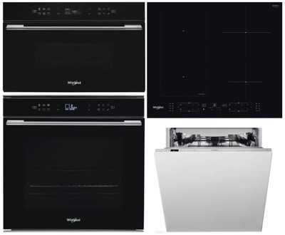 Zestaw WHIRLPOOL W7OM44S1PBL W7MD440NB WLB1160BF