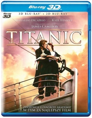 TITANIC 3D+2D 4xblu-ray