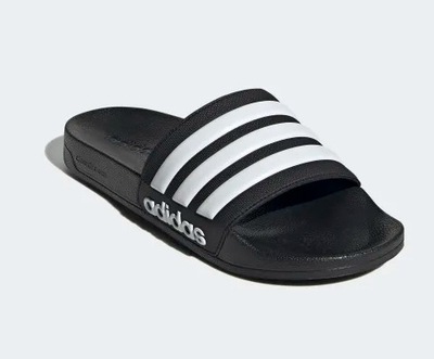 ADIDAS ADILETTE KLAPKI MĘSKIE CZARNE 44,5 2ŻMA