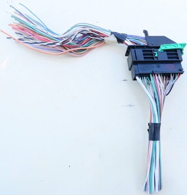 Разъёмы большой чёрные pod сиденье водителя renault scenic ii 2 megane 2 ii фото №1