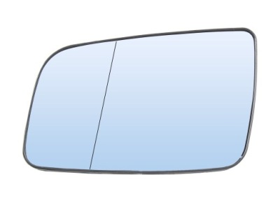 Вкладыш левый зеркало opel astra g 1998-2004 обогрев фото №1