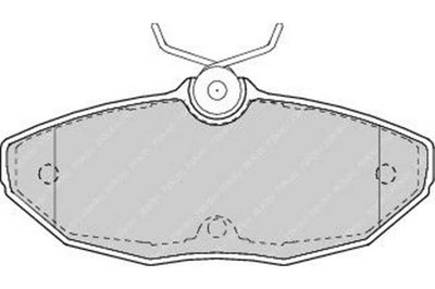 Гальмівні колодки гальмівні chrysler viper dodge viper jaguar фото №1