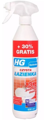 HG CZYSTA ŁAZIENKA PIANKA W SPRAYU 3xPOTRÓJNA MOC