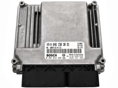 Бортовий комп'ютер clk w203 2.2 cdi a6461503891 0281012449 фото №1