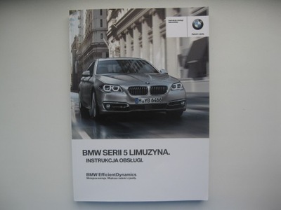 BMW 5 F10 2013-2017 POLSKA MANUAL MANTENIMIENTO ORIGINAL  
