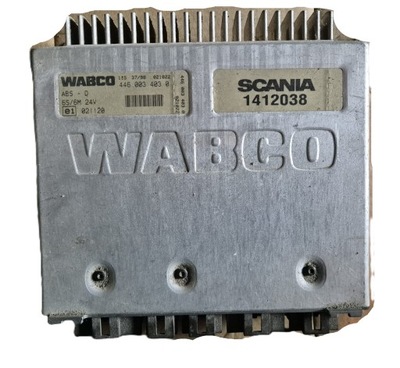 Бортовий комп'ютер модуль abs wabco 4460034030 1412038 scania фото №1
