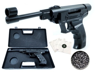 Wiatrówka pistolet Blow H-01 kal. 4,5 mm + gratisy