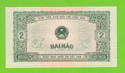 WIETNAM 2 HAO 1958 P-69 UNC