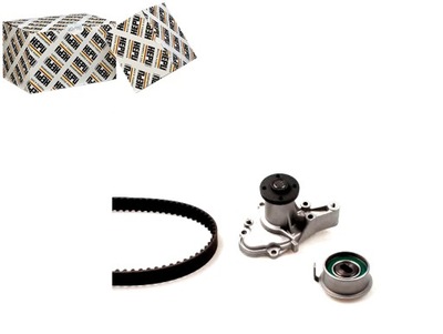 Набор ремень распределительного вала с насос hyundai atos getz i1 фото №1