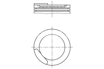 MAHLE ПОРШЕНЬ 79 STD OPEL ASCONA C ASTRA F ASTRA F КЛАСИЧНИЙ ASTRA G CORSA