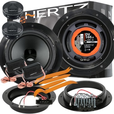 HERTZ DSK165 SPEAKERS SKODA OCTAVIA 2 1Z FRONT DYS  