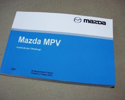 MAZDA MPV (1997 - ) - MANUAL MANTENIMIENTO PL (2001)  