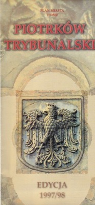 Piotrków Plan miasta edycja 1997-98