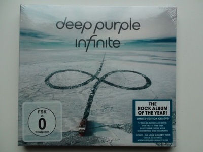 DEEP PURPLE Infinite CD+DVD LIMITED EDITION FOLIA