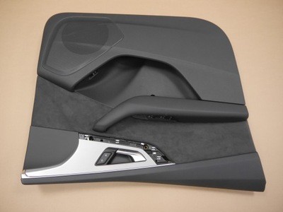 Audi q7 4m обшивка двері перед alcantara фото №1