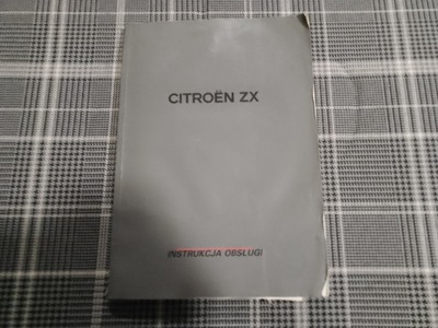 CITROEN ZX MANUAL MANTENIMIENTO LIBRO 1992 PL POLSKA POR POLSKU  