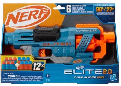 NERF Elite 2.0 Commander RD 6 z 12 rzutkami