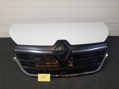 Капот кришка решітка радіатора решітка радіатора renault trafic iii lift 2019-2022 фото №1