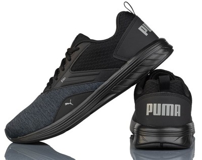 BUTY SPORTOWE MĘSKIE PUMA NRGY COMET 190556 38 CAŁE CZARNE