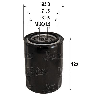 VALEO 586095 FILTRO ACEITES  