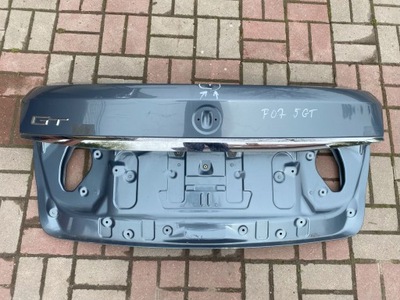 Bmw 5 gt f07 крышка багажника задняя + хром молдинг фото №1