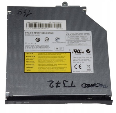 NAGRYWARKA DVD Packard Bell TJ72 DS-8A4SH