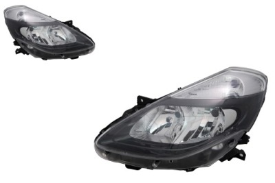 Renault clio iii 09-12 black nowe лампы комплект фото №1