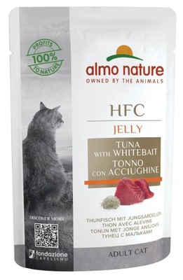 Almo Nature | HFC Jelly | Tuń i młode sardynki 55g