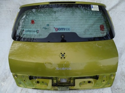 Крышка багажника багажника renault scenic ii ted37 pierwszy лак фото №1