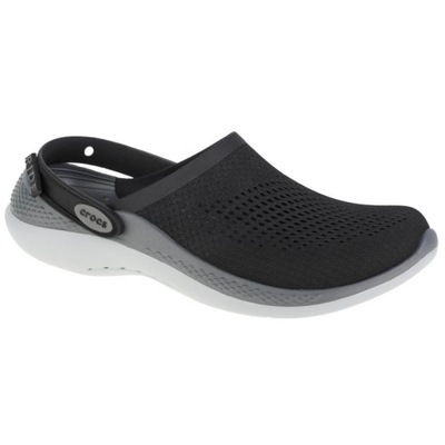 Czarne Syntetyk Buty Męskie Klapki Crocs r.41,5