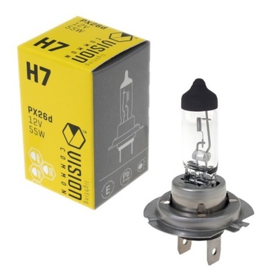 ЛАМПОЧКА HALOGENOWA H7 55W 12V НОЧНОГО ВИДЕНЬЯ СЕРТИФИКАЦИЯ