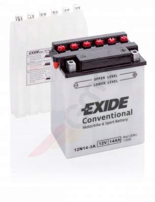 AKUMULIATORIUS EXIDE 12N14-3A SUCHY 14AH 12V P+ 