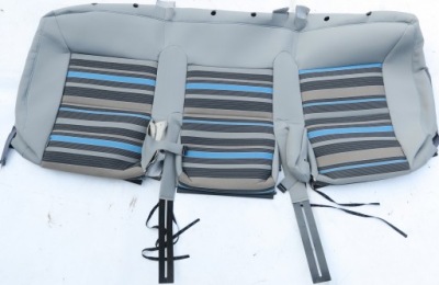 Обшивка спинка заднее сиденье 3 ряд takato california vw t5 fl multivan 09- фото №1