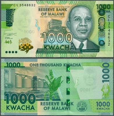 Malawi - 1000 kwacha 2021 * B162e * P67e * silosy