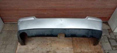 Бампер задня volvo s60 po рестайлінг колір сріблястий фото №1