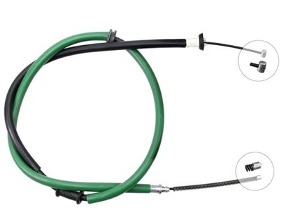 CABLE FRENOS DE MANO FIAT QUBO 08- DERECHA PARTE TRASERA  